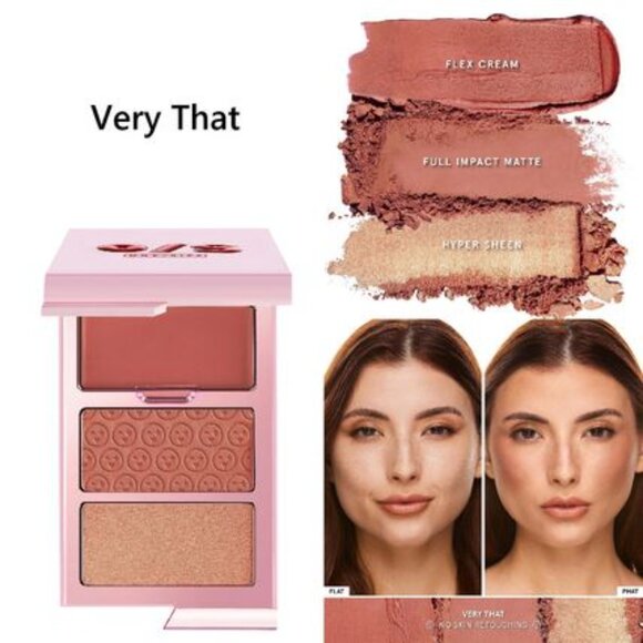 NIB ✅ ONE/SIZE #VERY THAT Patrick Starrr Cheek Clapper 3D Blush Trio Palette 0/S - Picture 4 of 13